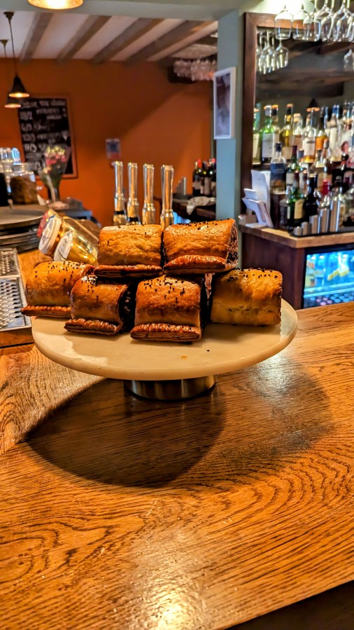 “You should always keep in touch with your friends”. But stop at Fakenham for a sausage roll on the&nbsp;way.