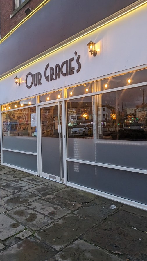 OUR GRACIE’S – A TAVERN IN THE&nbsp;TOWN