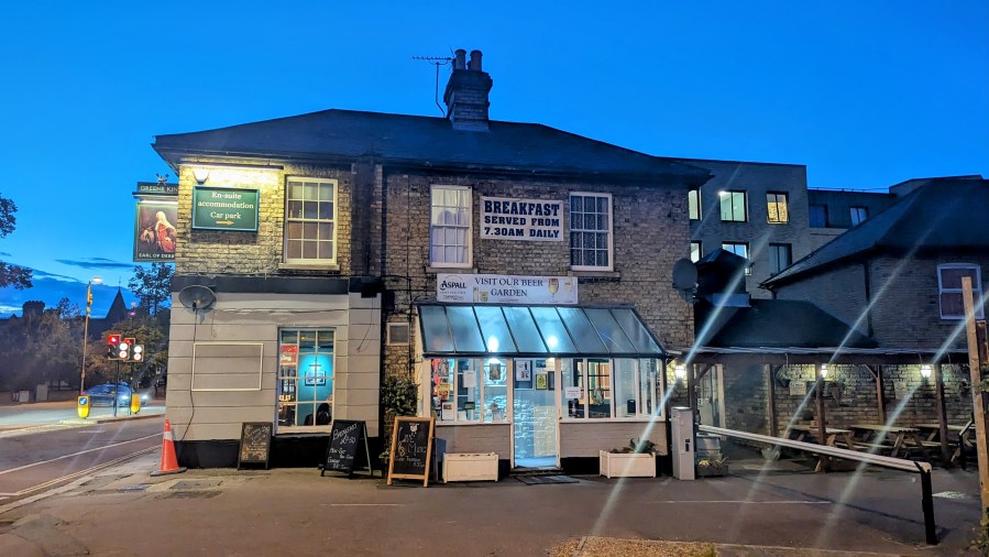 “We prefer cash”. The Earl of Derby,&nbsp;Cambridge.