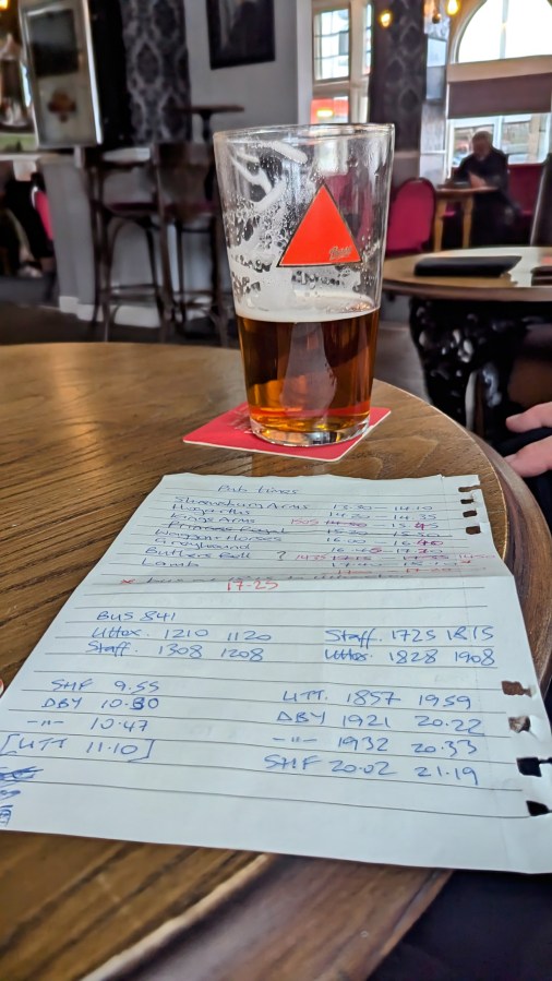 PLANS DERAILED AT THE WAGGON AND HORSES,&nbsp;STAFFORD