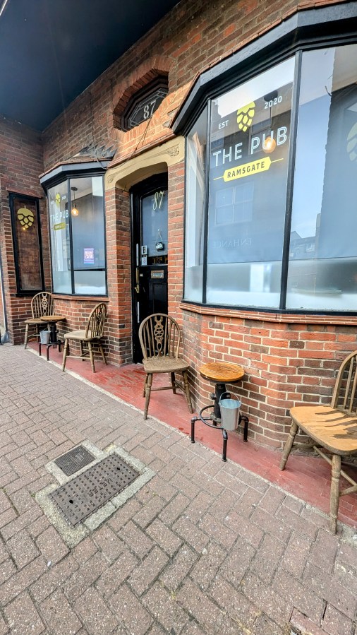 THE RAMSGATE “PUB” – DOES WHAT IT SAYS ON THE&nbsp;TIN