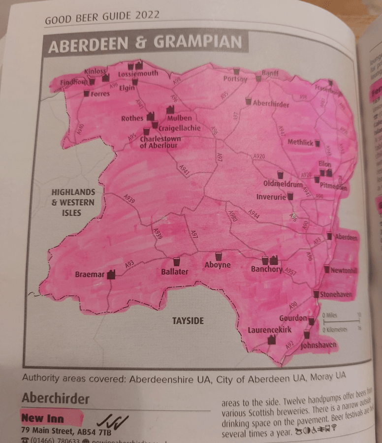 HALF A DOZEN PUBS IN EVERY GBG COUNTY  No. 59 – ABERDEEN AND&nbsp;GRAMPIAN