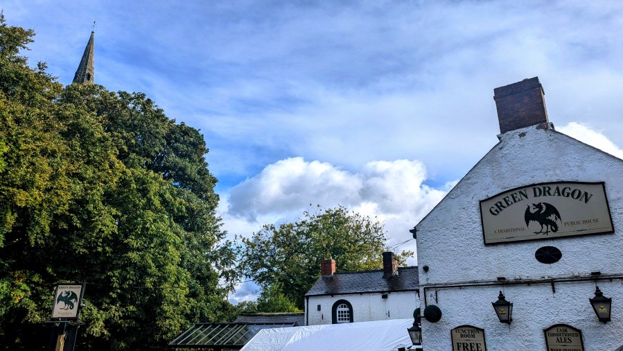UNAUTHORISED PUB TICKER MEET-UP IN THE DRONFIELD GREEN&nbsp;DRAGON