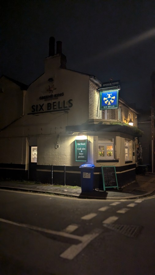 (OVER)DUE A DEUCHARS. THE SIX BELLS, COVENT GARDEN,&nbsp;CAMBRIDGE