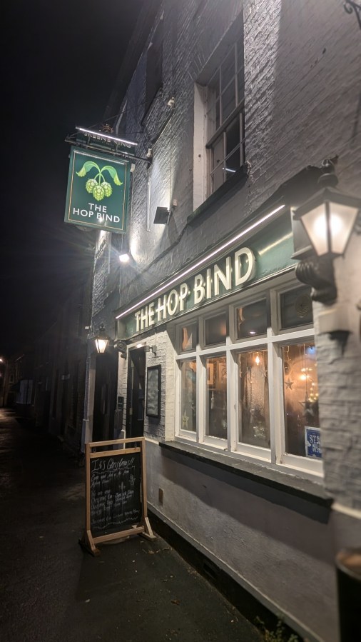 38 YEARS LATER…THE HOP BIND,&nbsp;COTTENHAM