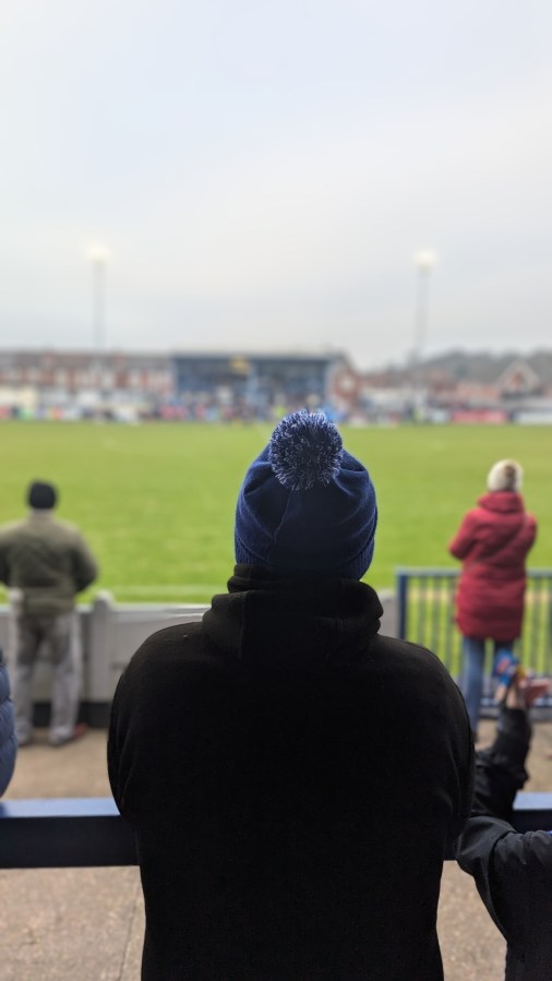 GAINSBOROUGH TRINITY v MACCLESFIELD – ROBBIE SAVAGE’S WHITE&nbsp;COAT