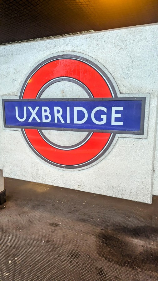 PRIDE DRINKING WELL ON THE (DELAYED) BIG RETIRED MARTIN 60th BIRTHDAY TRIP TO&nbsp;UXBRIDGE.