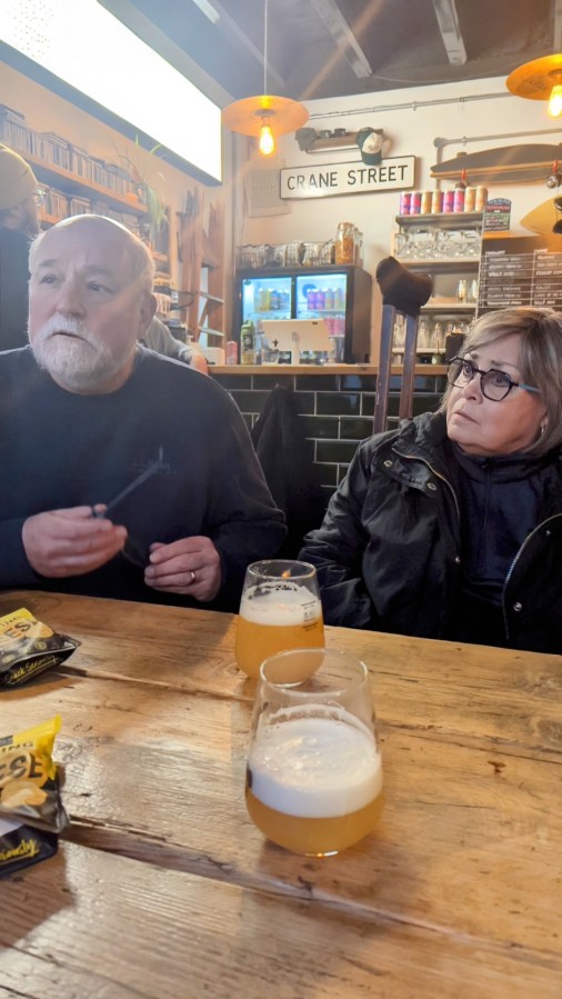 AMERICANS. COMING OVER ‘ERE, DRINKING OUR BEER, PRAISING OUR&nbsp;TRAINS