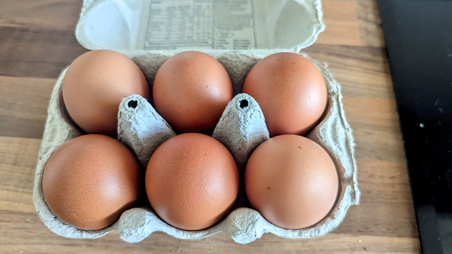 ORGANIC EGGS AT THE RED LION IN&nbsp;REDBOURNE