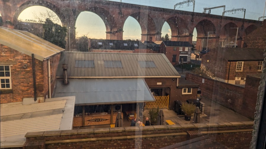 THE VIEW FROM MY TRAVELODGE&nbsp;WINDOW