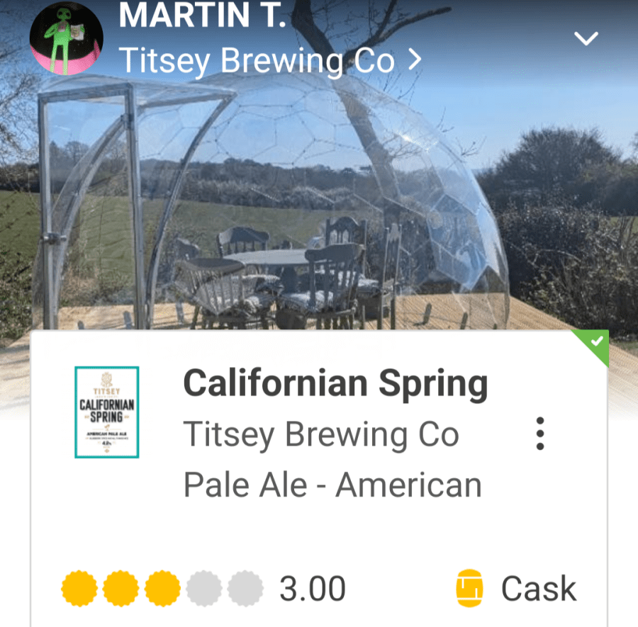 PUB WALKS FROM CLACKET LANE SERVICES. No. 2 – TITSEY BREWERY&nbsp;TAP