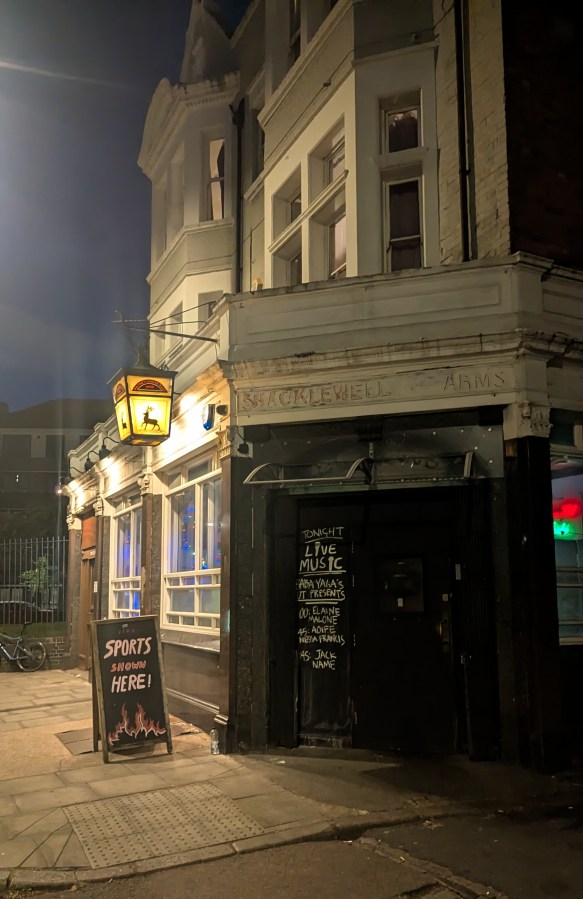 AOIFE NESSA FRANCES AT THE SHACKLEWELL&nbsp;ARMS