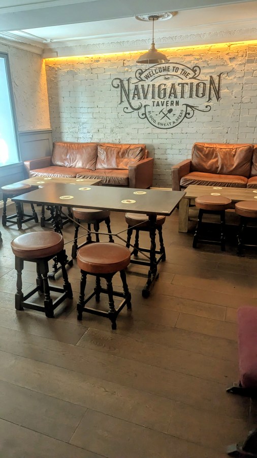 ALL YOUR VARIED SEATING OPTIONS IN THE NAVIGATION TAVERN IN&nbsp;MIRFIELD