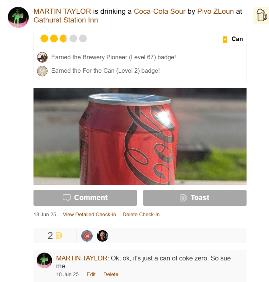 GATHURST STATION BAR – A SPECULATIVE PRE-EMPTIVE&nbsp;TICK