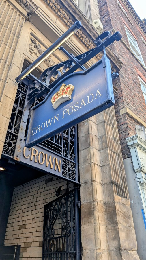 THE JOY OF FINDING A SEAT IN THE SNUG AT THE CROWN&nbsp;POSADA