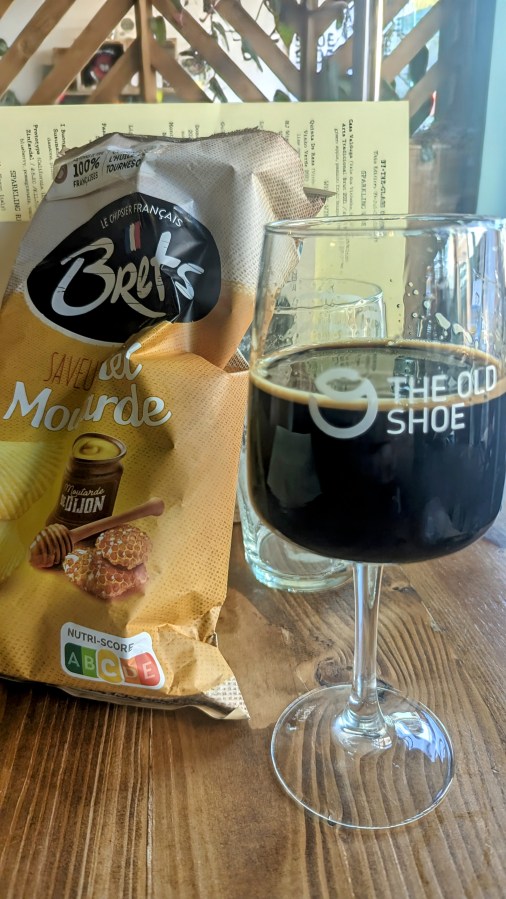 FRENCH CRISPS AND SUSSEX IMPY&nbsp;STOUT