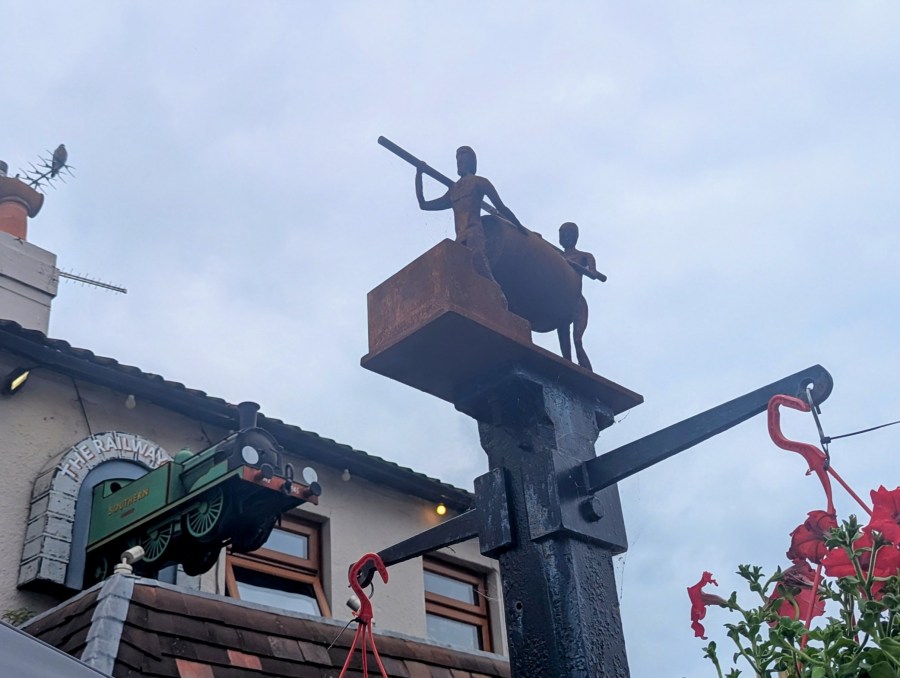 Top pub signs No. 1. The Railway Arms,&nbsp;Alton.