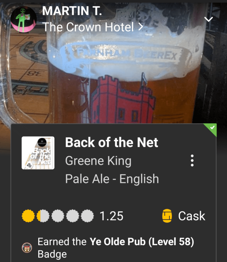 MEMORIES OF A FARNHAM BEER&nbsp;EX