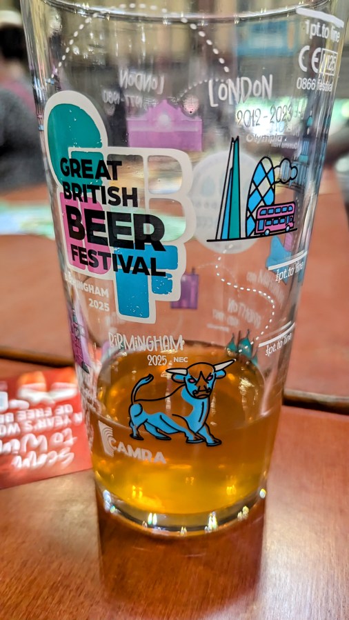 DID I ENJOY THE GREAT BRITISH BEER FESTIVAL&nbsp;?