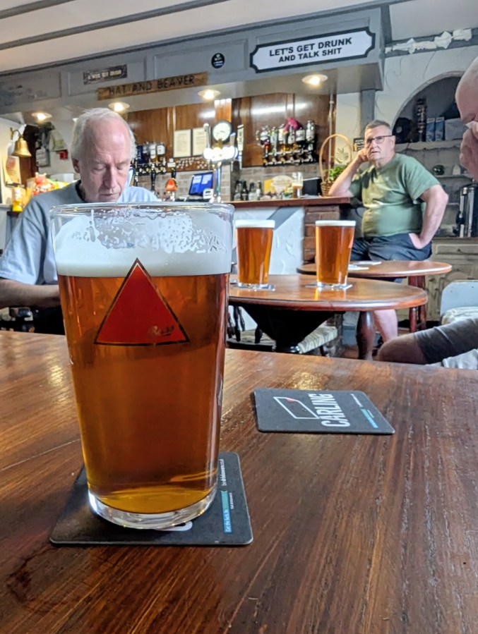 WHIPPETS AND BASS. THE HAT AND BEAVER,&nbsp;ATHERSTONE.