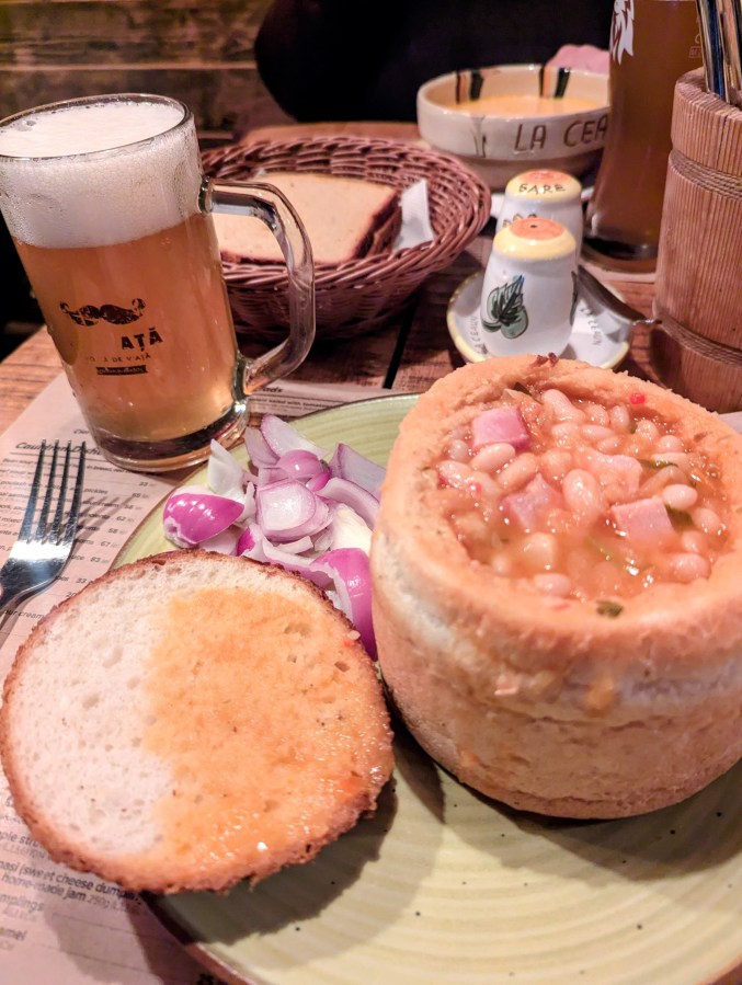 BEANS IN BREAD AT LA&nbsp;CEAUN