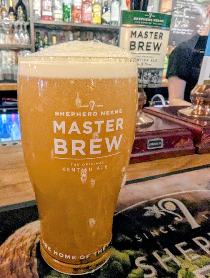 A MODERATE MASTER BREW IN RYE&nbsp;HARBOUR