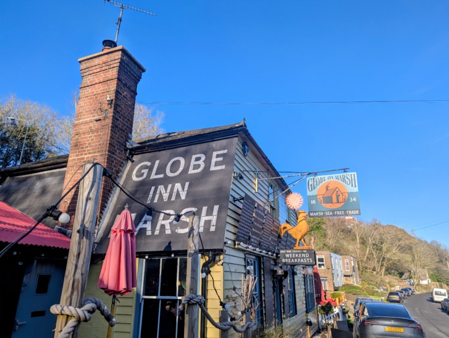 ALL THE PUBS IN RYE. THE GLOBE INN&nbsp;MARSH