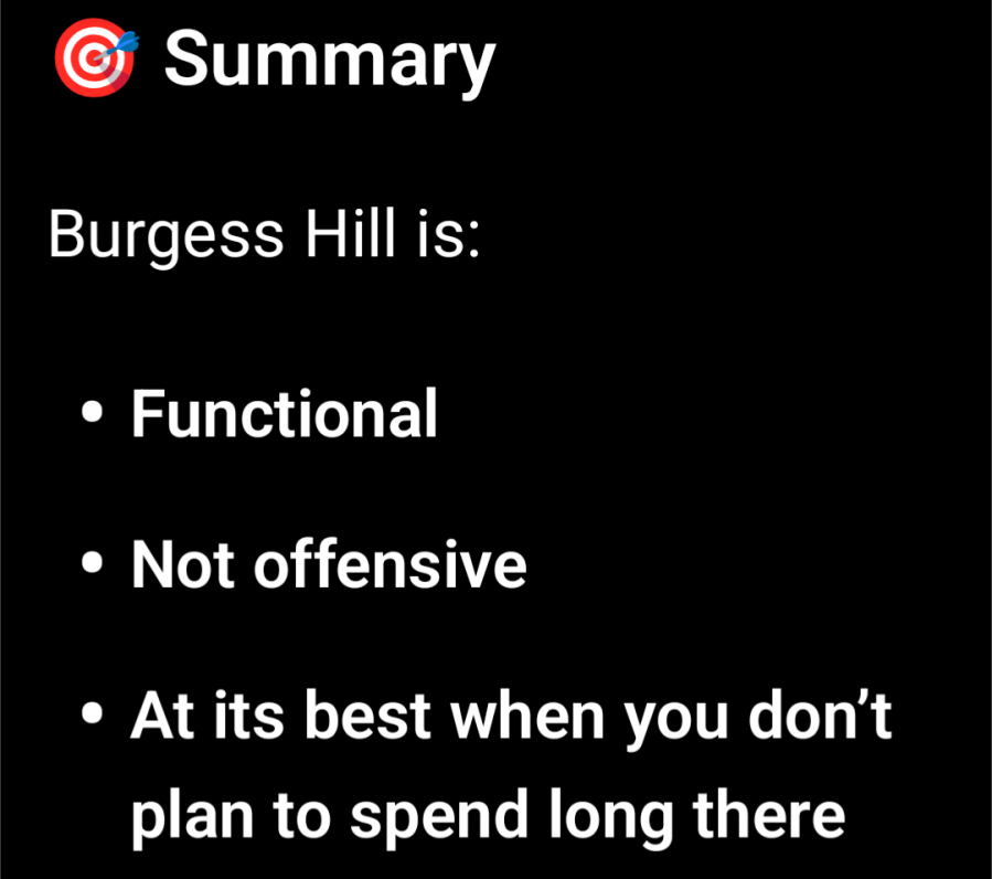 “Lower your expectations”. ChatGPT prepares me for bucolic Burgess&nbsp;Hill.