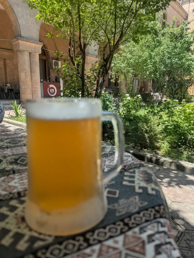 TAKE THE FIRST TRAIN TO GYUMRI, BUT FIRST A PINT OF THE&nbsp;379