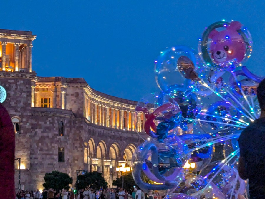 THE SINGING FOUNTAINS OF&nbsp;YEREVAN